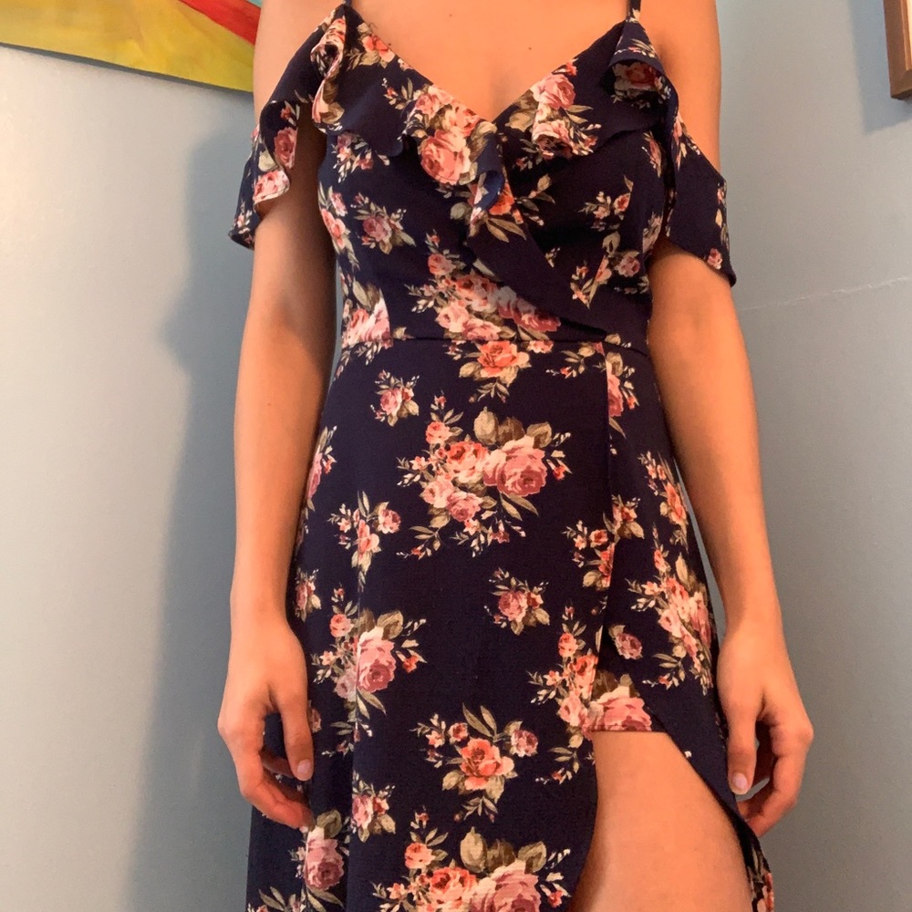 Dress with shorts